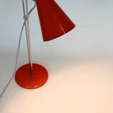 Red Table Lamp by Josef Hurka for Lidokov, 1970s