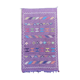 Tapis ethnique violet marocain