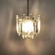 Ice glass chandelier by J.T. Kalmar