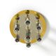 80s Post-Modern Ceiling Lamp by Schmidt Leuchtenfabrik, in brass and chrome