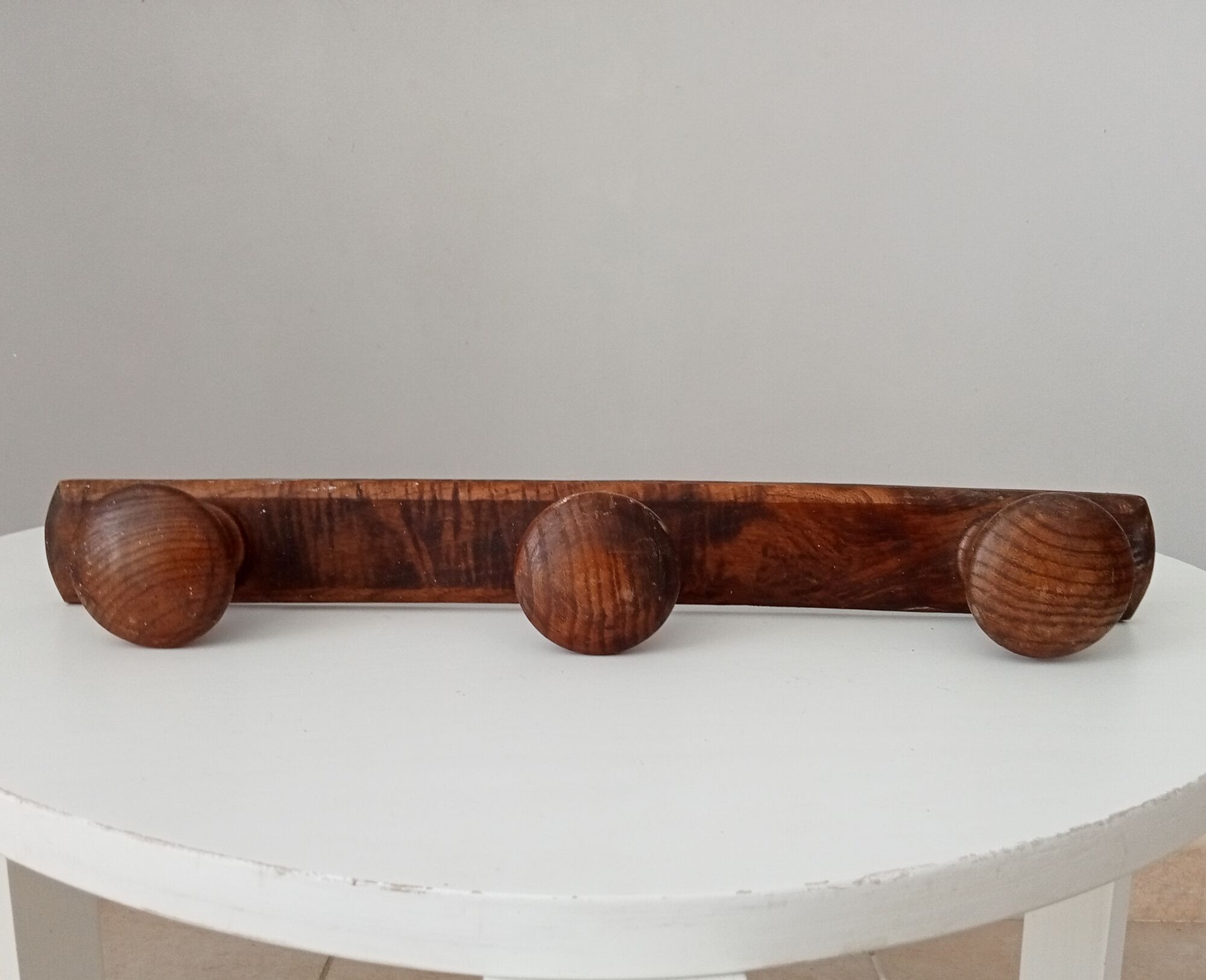 Vintage wooden coat rack 70s/80s