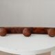 Vintage wooden coat rack 70s/80s