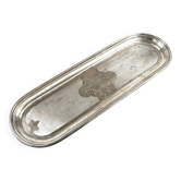 Plateau éclectique pour verres, en laiton argenté, WMF, Allemagne, 19ème siècle