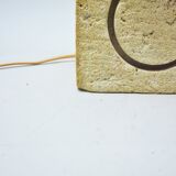 Albert Tormos stone cube lamp 70s