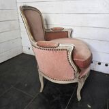 Louis XV style cabriolet armchair