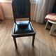 Set of 5 Art Deco chairs + one with a broken leg.