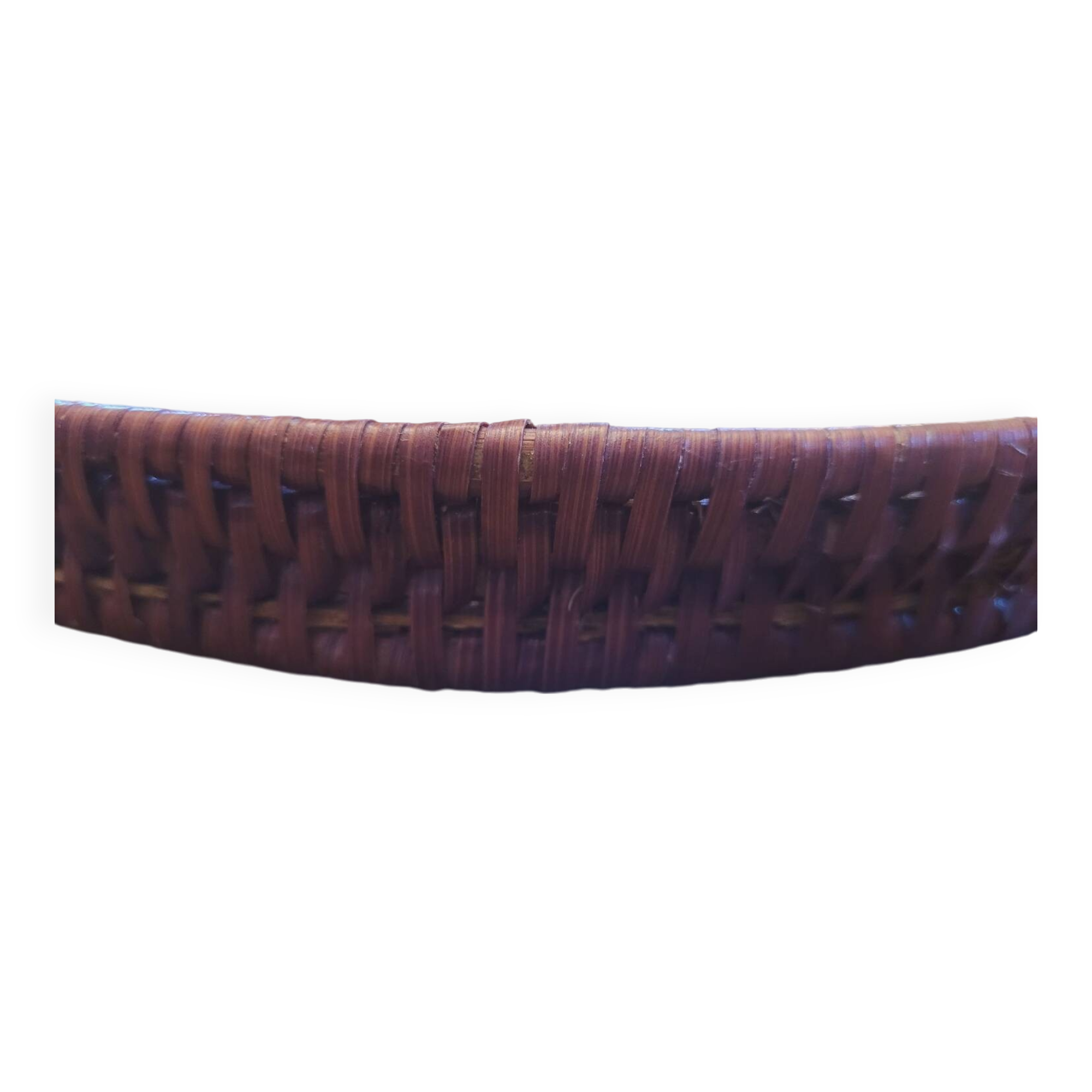 Small handmade bamboo tray from Cambodia