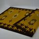 Tapis géométrique de design du milieu du siècle, années 1970 / Tchécoslovaquie
