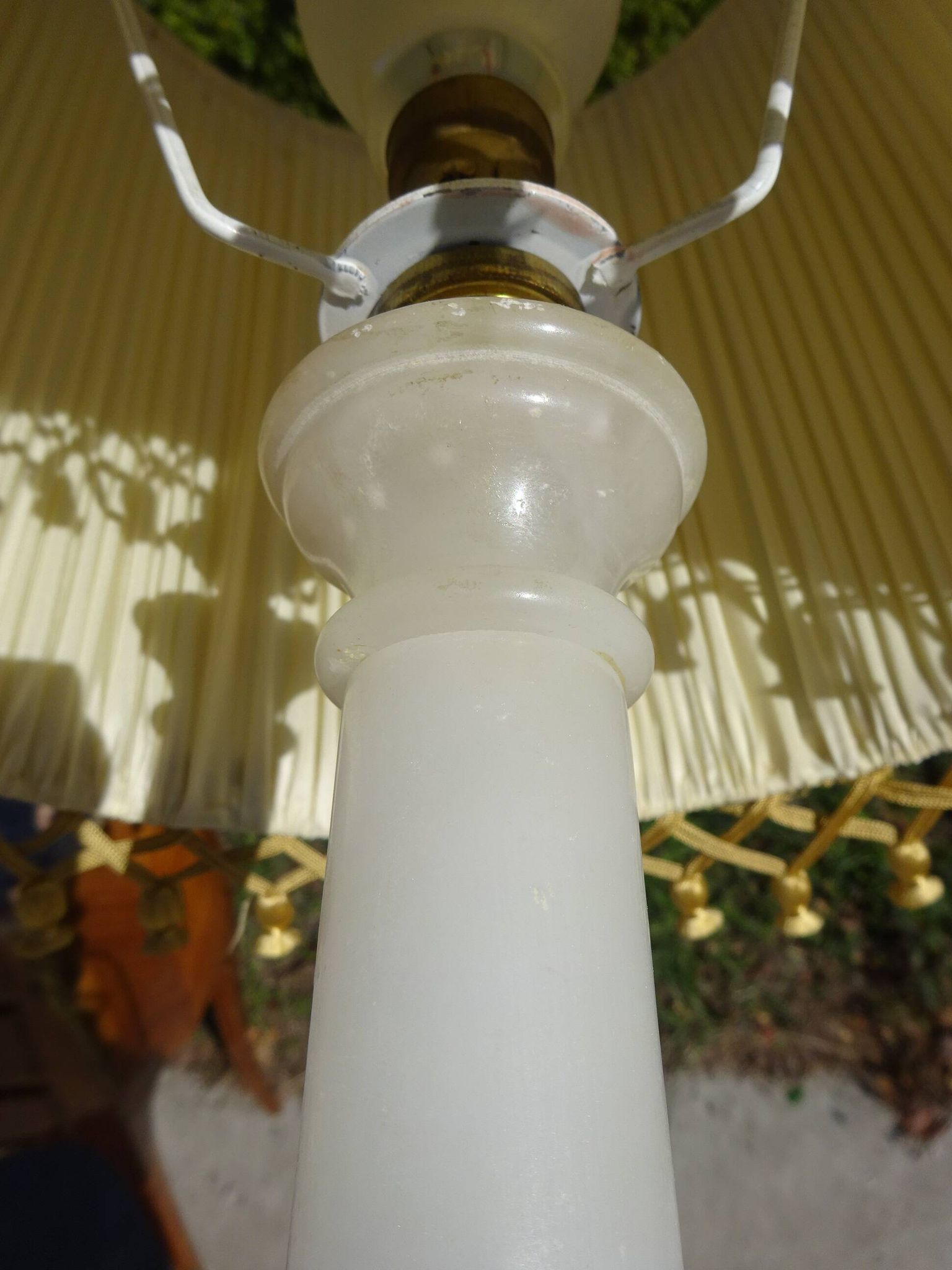 Lampe en albâtre