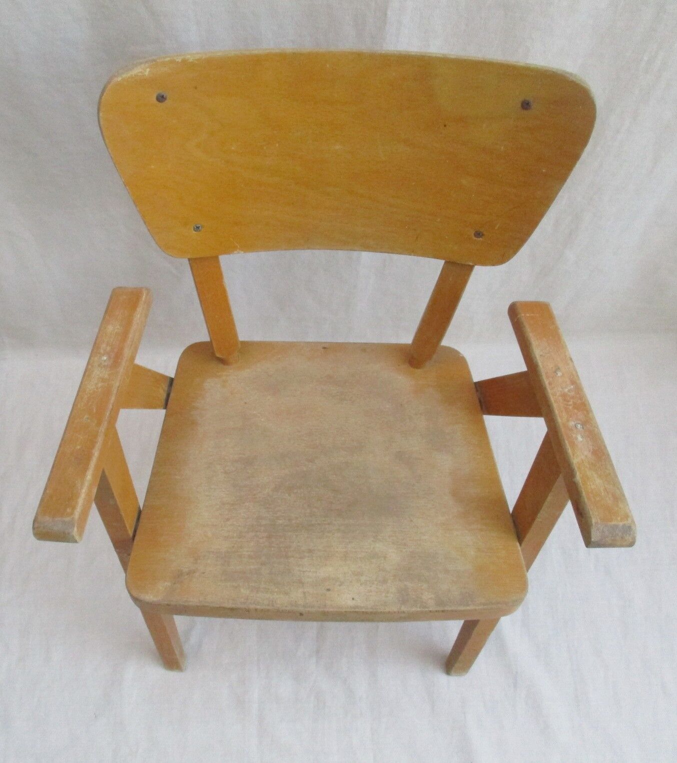 Vintage armchair child compass feet