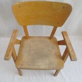 Vintage armchair child compass feet