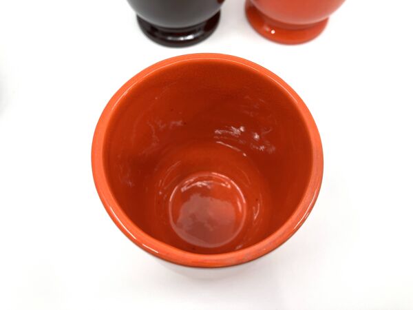 4 verres/mazagrans Franco Pozzi • Série Bistrot d'Ambroglio Pozzi • 1970