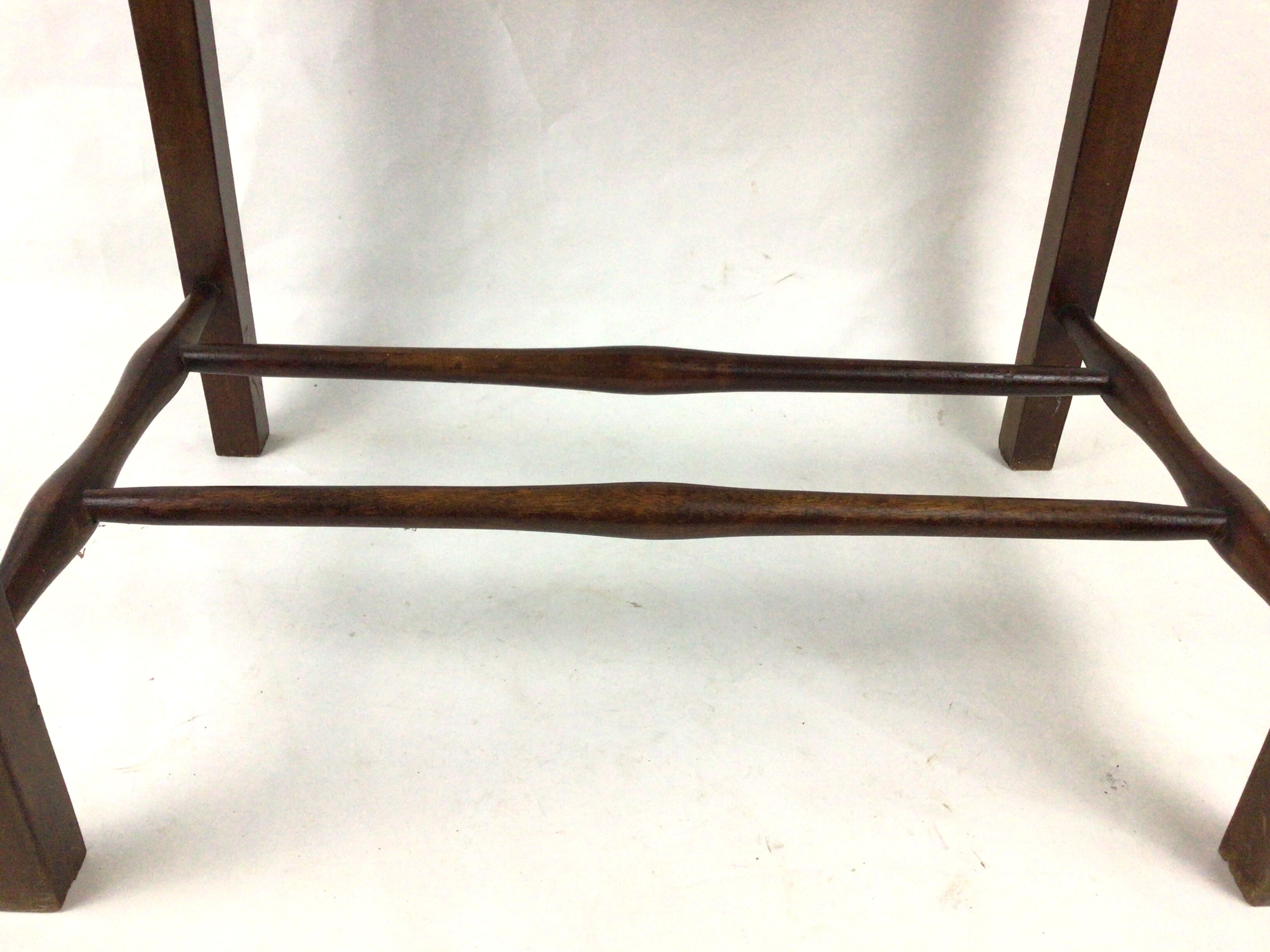 Mahogany piano bench stool