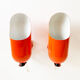 Pair of Space Age wall sconces by Raak, Netherlands, 1970s