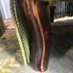 Paire de fauteuils crapaud velours Kaki