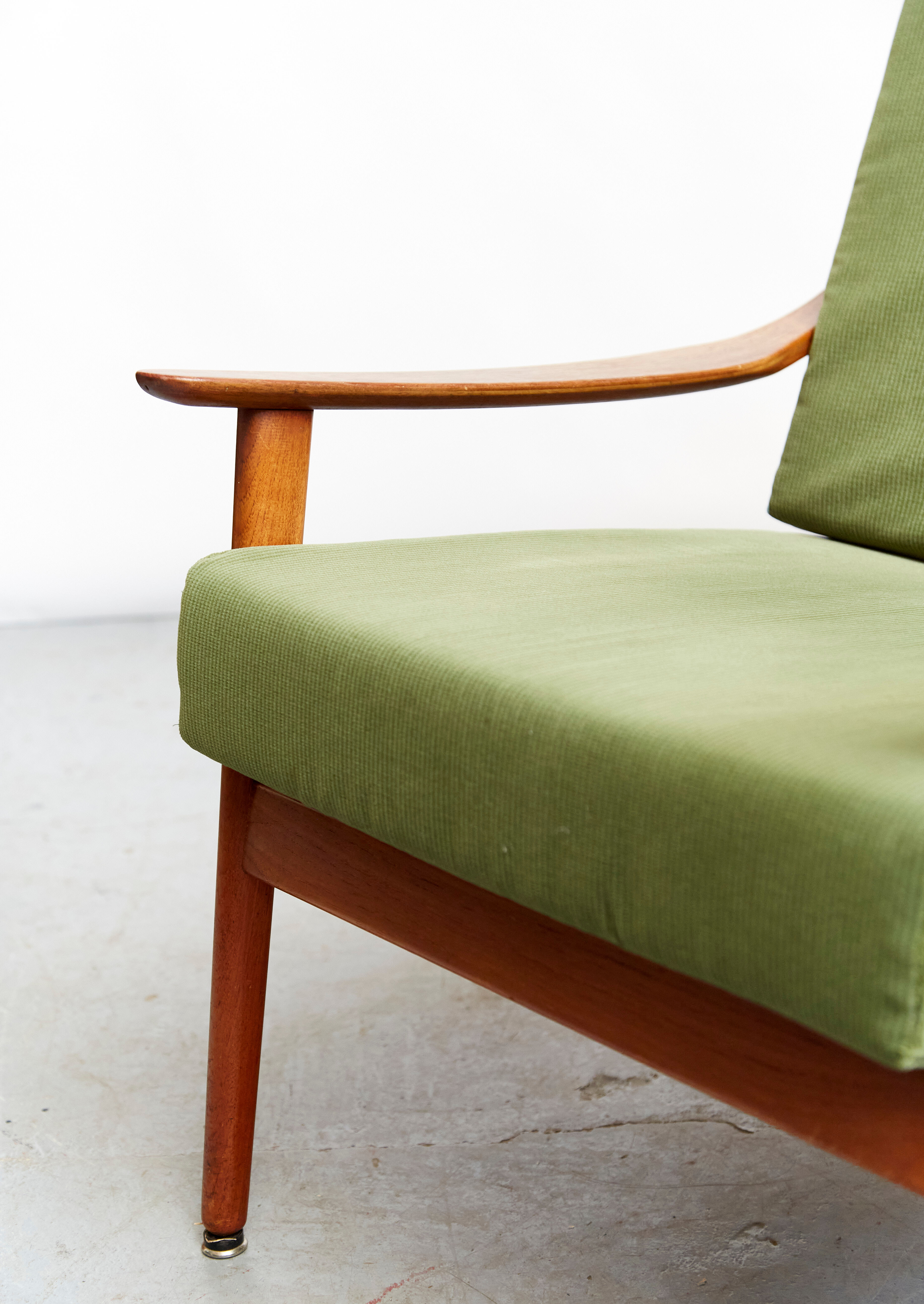 Arne Hovmand Olsen Teak Easy Chair MK 119 for Mogens Kold