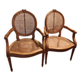Fauteuils cannés