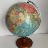 Vintage globe 1973 terrestrial Räth ex-GDR - 48 cm