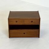 Set of two Italian wooden bedside tables