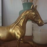 Brass horse