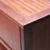 Top mahogany architect buffet France 1950