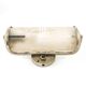 Art Deco wall lamp, chromed brass, Czechoslovakia, 1950s