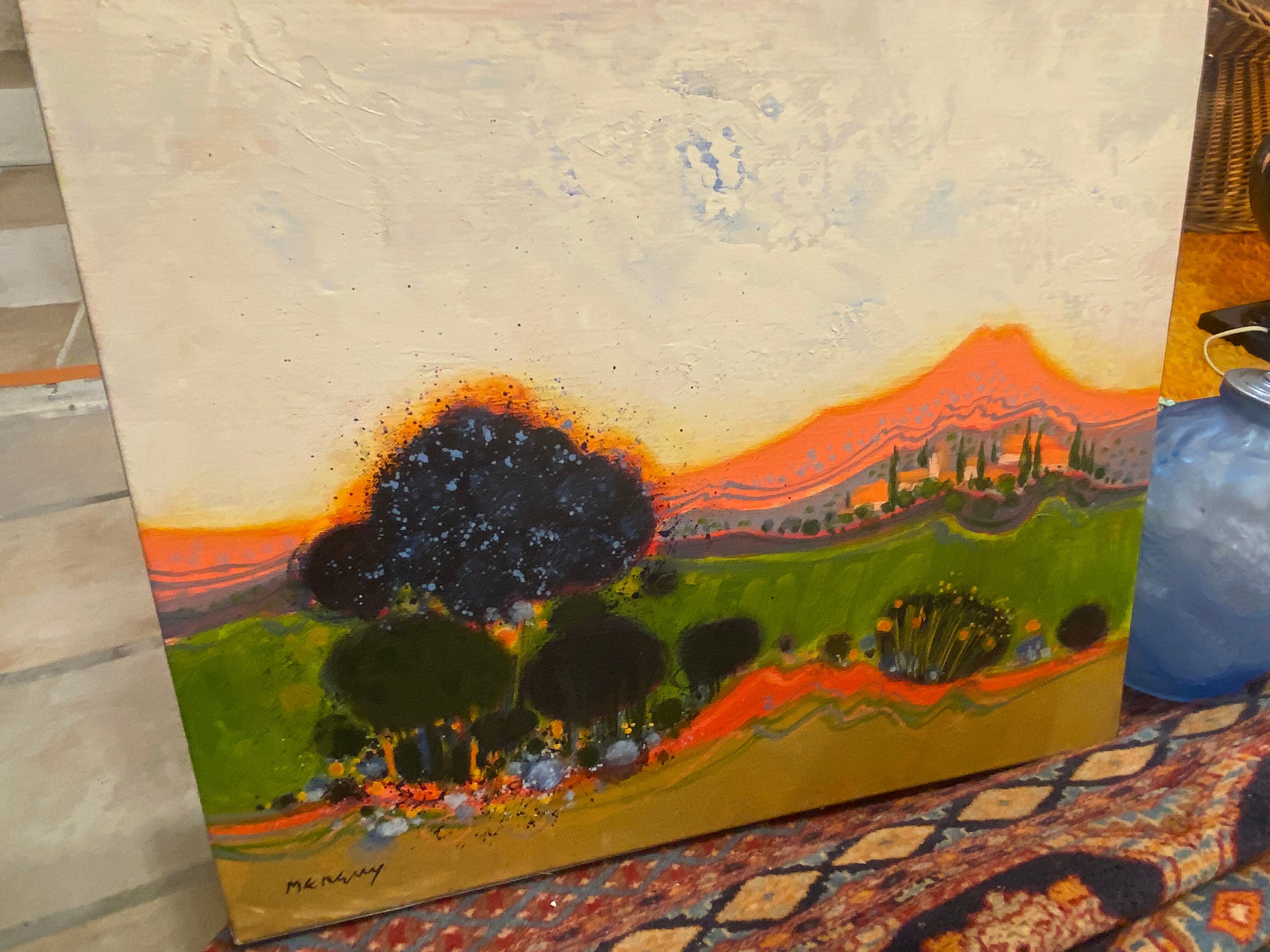 Menguy landscape painting