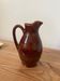 Vintage brown stoneware pitcher from Berry