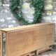 Old folding table
