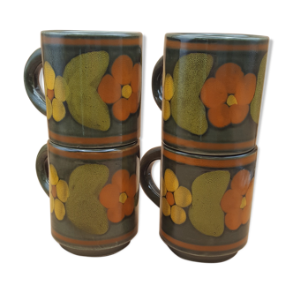 4 cups mug MBFA Pornic model Candice