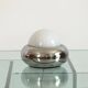 Chrome UFO lamp model c359 by LUCI, Italy 1970s
