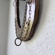 Brutalist handcrafted mirror "horse"