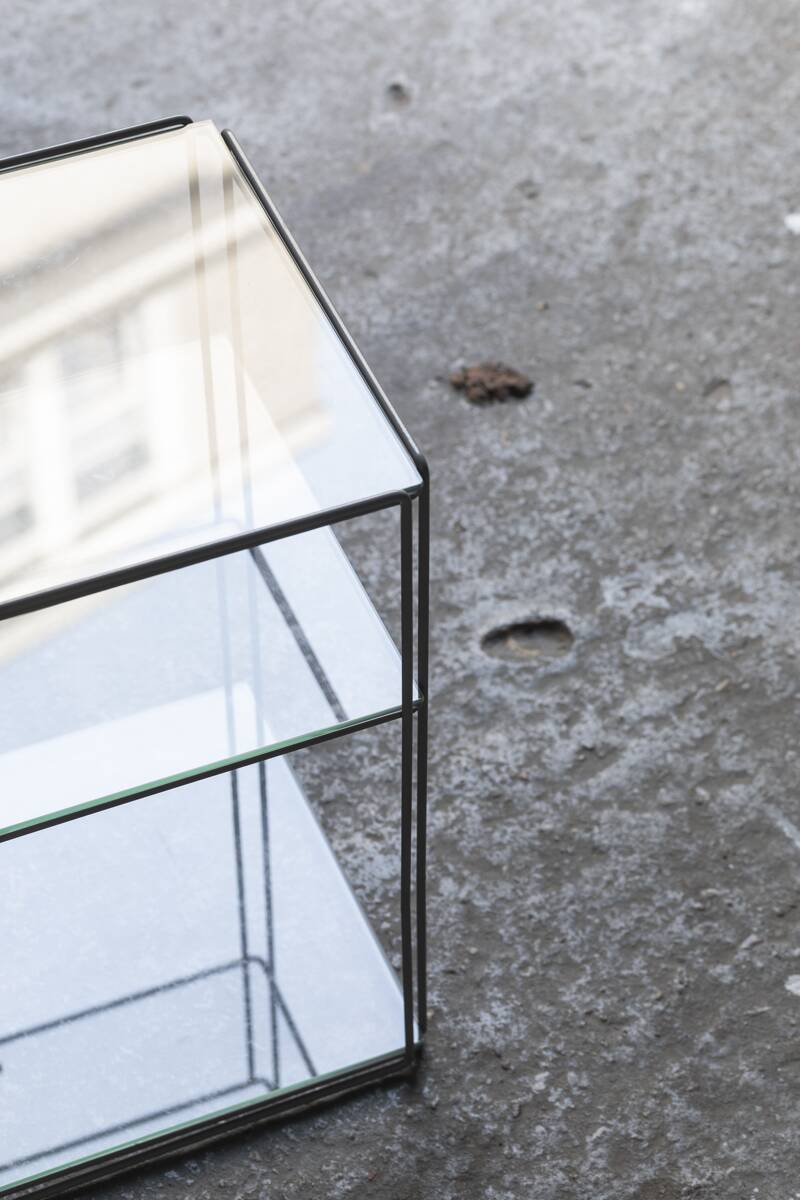 side table by Max Sauze , France, 1970s