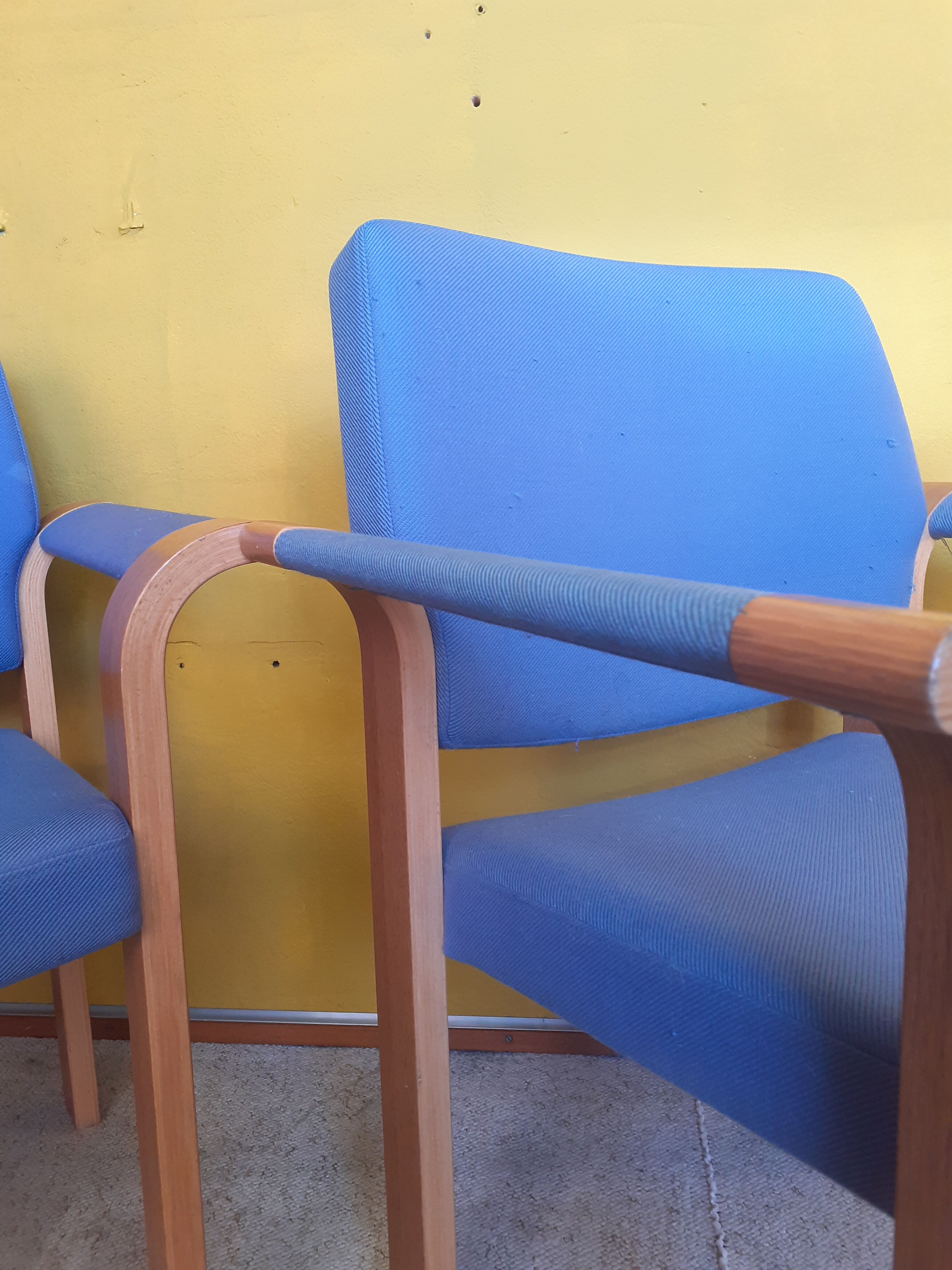 Pair of Danish armchairs, design Thygesen and Sorensen, edition Magnus Olesen