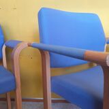 Pair of Danish armchairs, design Thygesen and Sorensen, edition Magnus Olesen