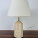 Travertine lamp, 1980s