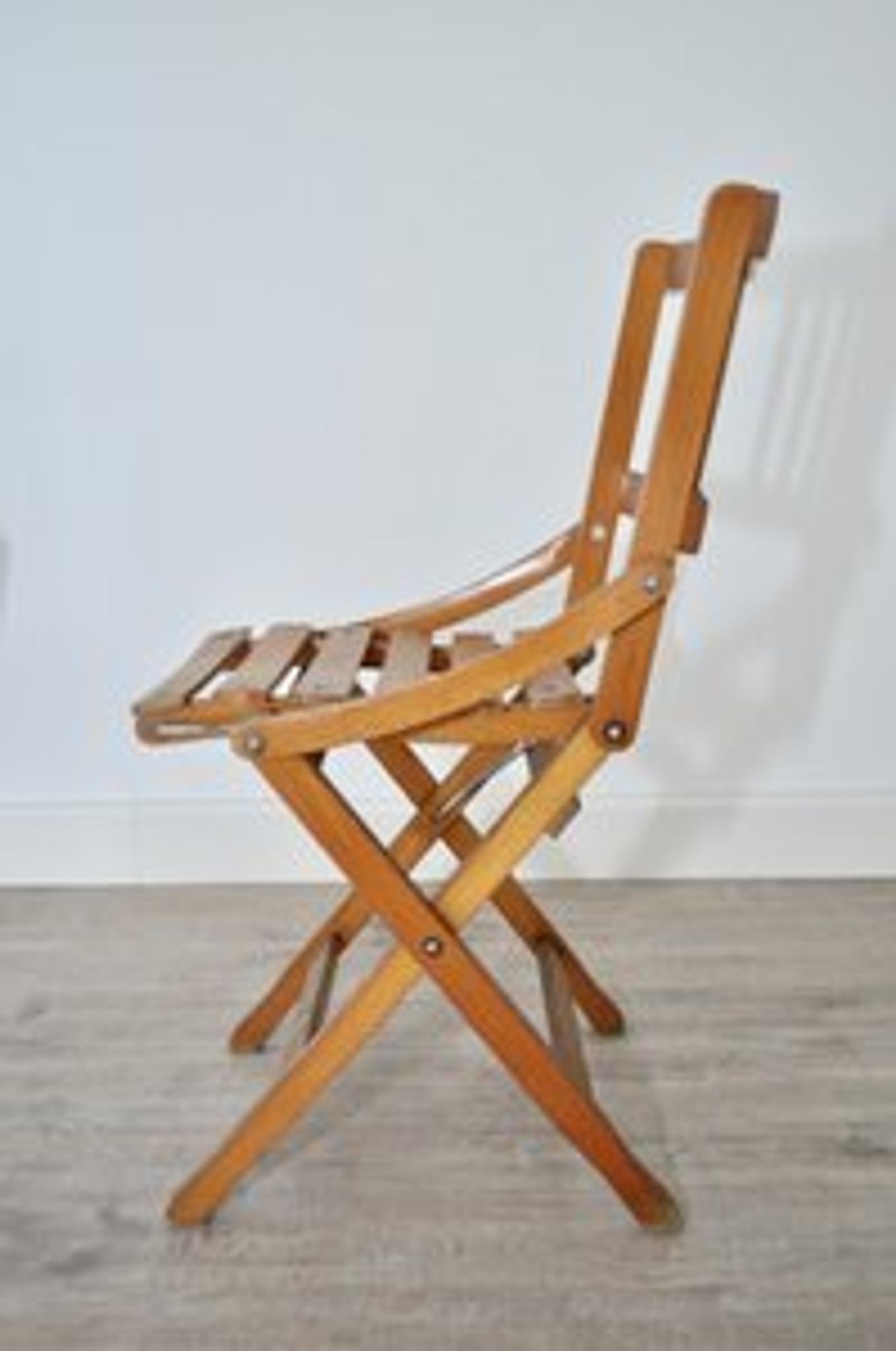 Mid-Century folding chairs for children by Fratelli Reguitti, Italy, set of 2