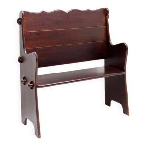 banc d'église vintage - massif