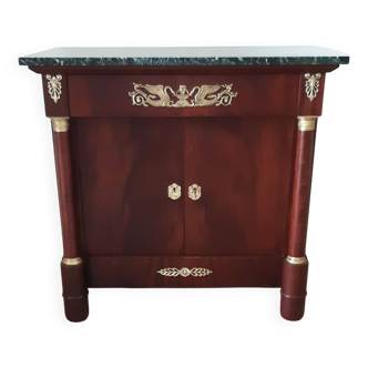 Empire-style mahogany sideboard with detached columns