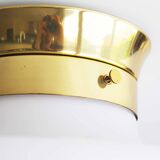 Original Vintage murano glass flush mount lights by Kaiser Leuchten, Germany 1970's