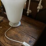 Opaline white lamp