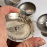 Stainless steel ice cream bowls Letang & Rémy