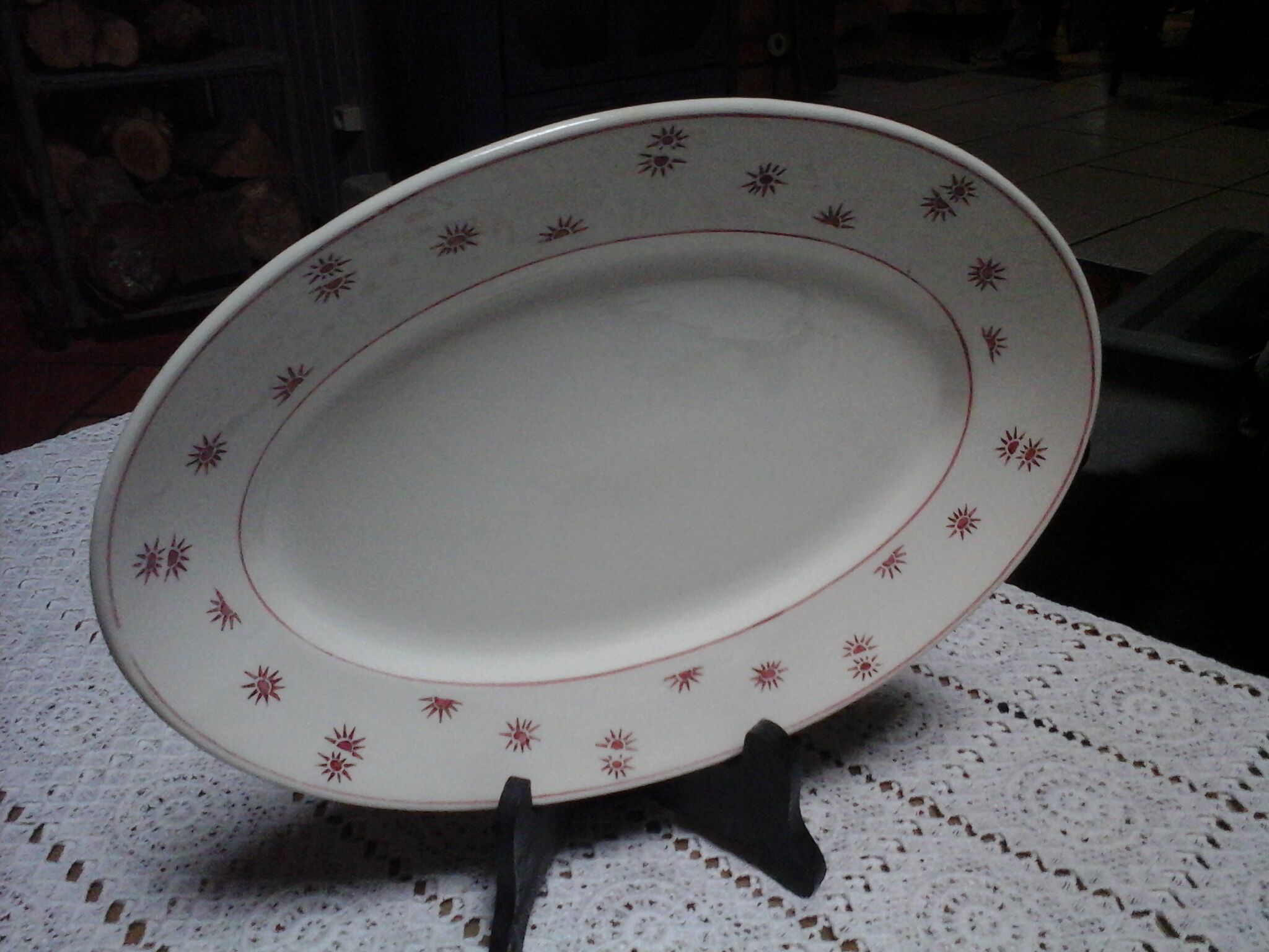Oval dish Andrée / Digoin