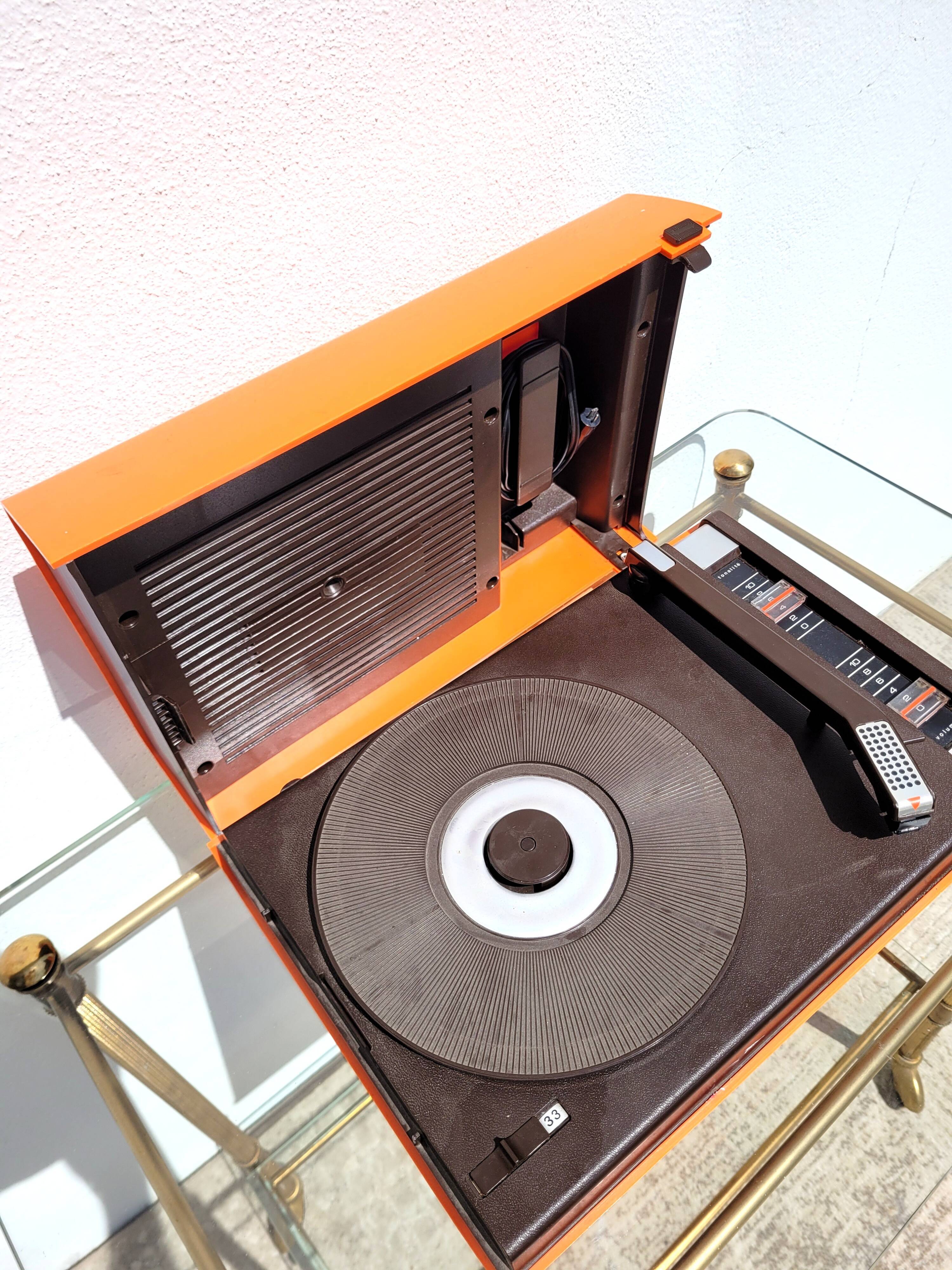Tourne disques vinyles Continental Edison 1970