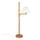 Minimalist Scandinavian floor lamp Carl Malmsten in pine, Sweden