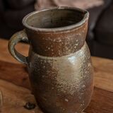 Patinated sandstone pitcher