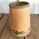 Bronze wall light, golden brass, clip-on wallpaper lampshade