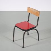 1950s children chair by Willy van der Meeren for Tubax, Belgium