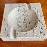 Vintage travertine ashtray