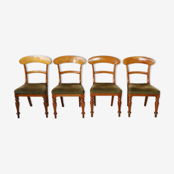 Cherry Wood Dining Chairs
